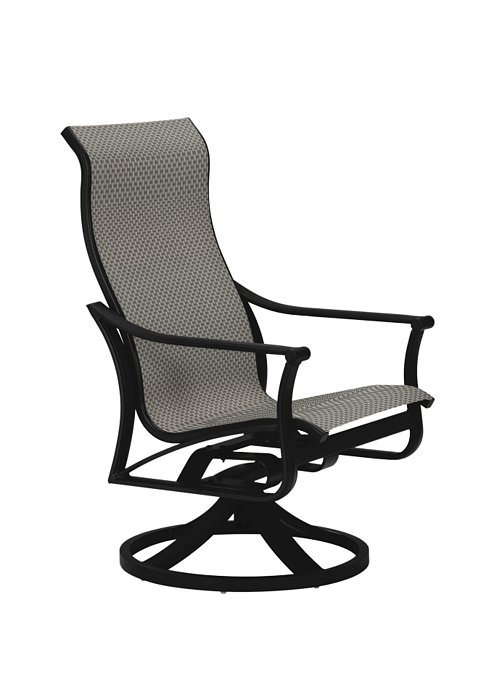 Shoreline High Back Padded Swivel Rocker by