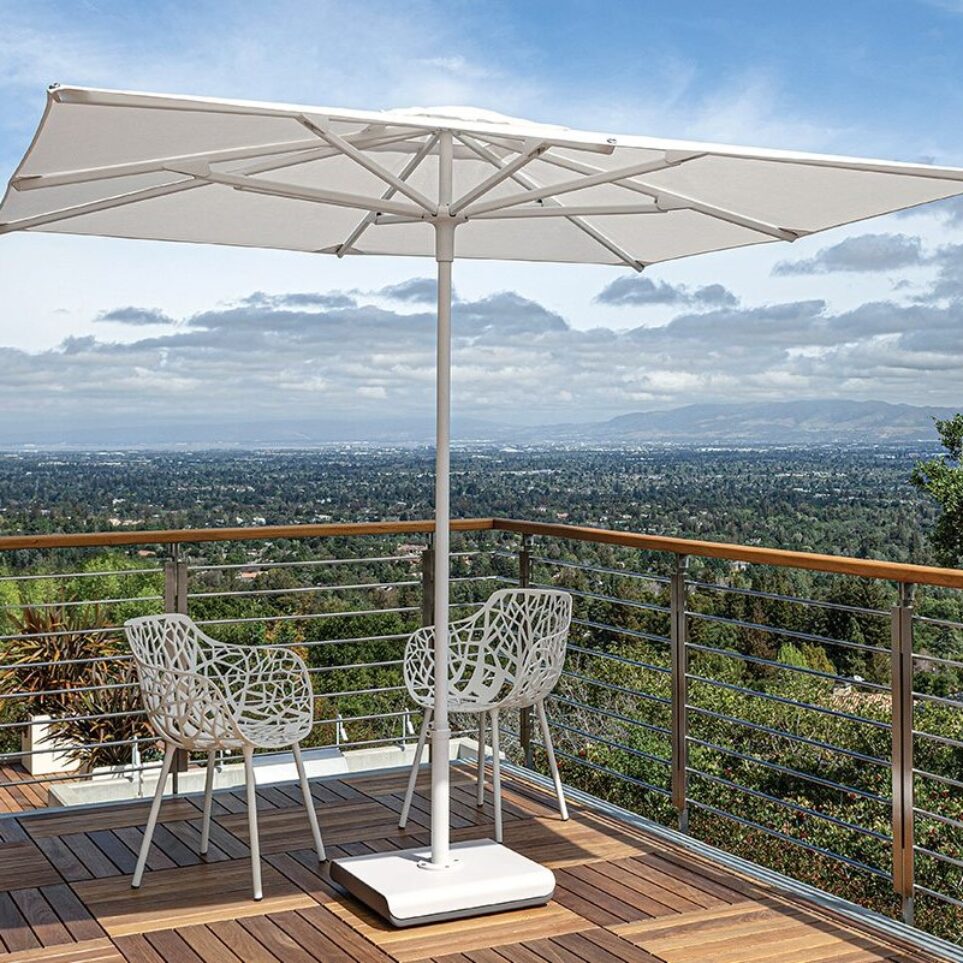 counterweight for patio umbrella Kozyard 10 ft Cantilever Umbrella (4 Color Options) Beige