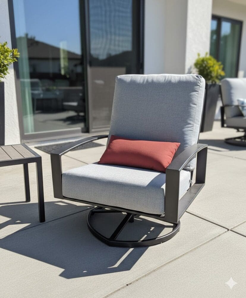 Arizona Bottom Rocker ARC Club Swivel Rocker - Patio Connection
